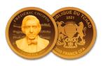 Kleinste goud munt: Frédéric Chopin, Verzenden