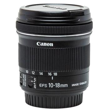 Canon EF-S 10-18mm f/4.5-5.6 IS STM met garantie