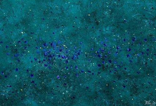 Parfen.D XL - NO RESERVE Blue Starlight, Antiek en Kunst, Kunst | Designobjecten