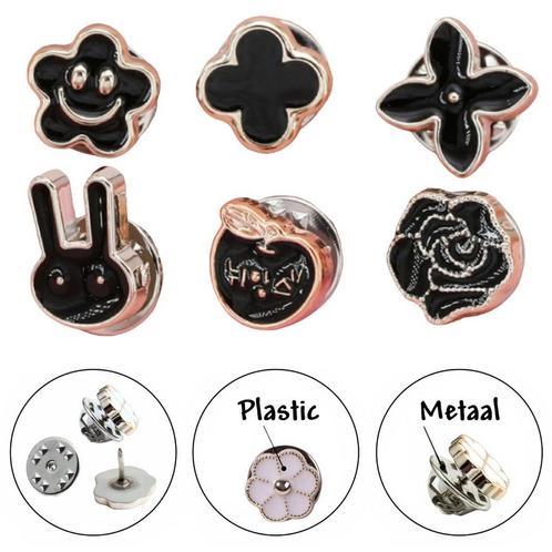 Fako Bijoux® - Pin Broche Mini - Steek Pin Knopen Set - 6, Sieraden, Tassen en Uiterlijk, Broches, Verzenden