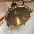 Spotlight - Glas, Koper, Messing - Vintage Spotlight, Antiek en Kunst, Antiek | Lampen