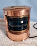 Starboard lamp - Messing, Koper, Antiek en Kunst