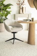 Stoel Eleonora NOL Beige *NIEUW* Eetkamerstoel, Overige kleuren, Nieuw, Ophalen of Verzenden, Stof