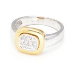 Ring - 18 karaat Witgoud Diamant (Natuurlijk), Sieraden, Tassen en Uiterlijk, Ringen, Nieuw