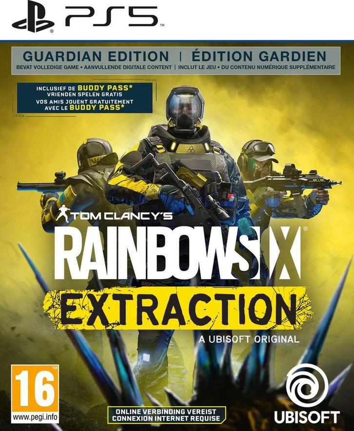 Rainbow Six Extraction - Guardian Edition PS5, Spelcomputers en Games, Spelcomputers | Overige, Verzenden