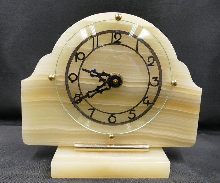 Klok - Bayard - Marmer - 1940-1950, Antiek en Kunst, Antiek | Klokken