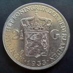 Nederland. Wilhelmina. 2 1/2 Gulden 1933 Grof Haar, Mooie, Postzegels en Munten, Munten | Nederland