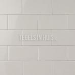 Wandtegel evolution glans claro licht grijs 7,5x15 cm, Nieuw, Ophalen of Verzenden, 10 m² of meer, Wandtegels