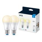 2 stuks WiZ Slimme LED Verlichting E27 8W 806lm 2700K Mat..., Huis en Inrichting, Lampen | Overige, Ophalen of Verzenden, Nieuw