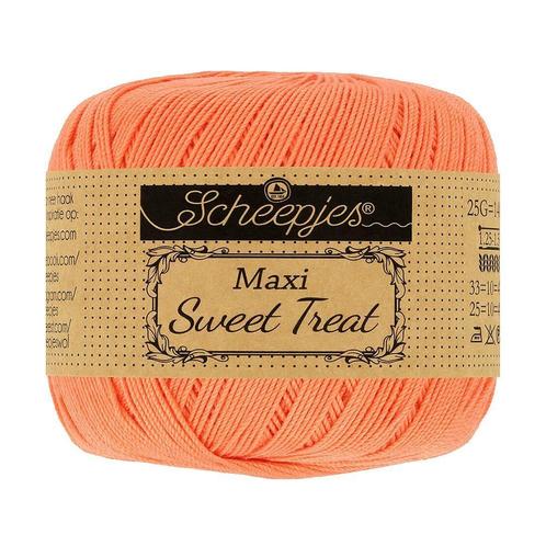 Scheepjes Maxi Sweet Treat - 410 rich coral - Gemercerisee, Hobby en Vrije tijd, Breien en Haken, Ophalen of Verzenden