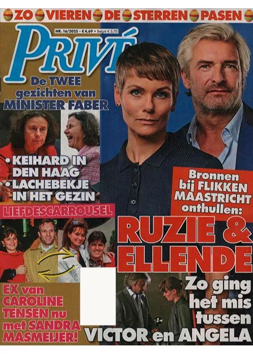 Privé - 16 2025, Boeken, Tijdschriften en Kranten, Gossip of Showbizz, Nieuw, Verzenden