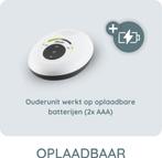 Alecto DBX-115 - Full Eco DECT Babyfoon - Wit/Antraciet, Verzenden, Zo goed als nieuw