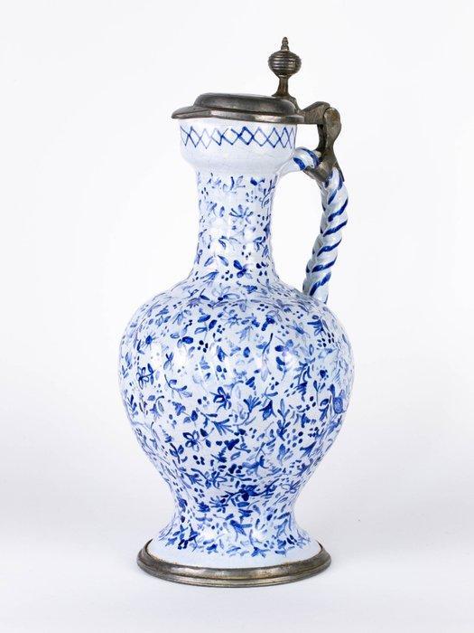 G. F. Kordenbusch - 18th Century - Kan - Faience, Antiek en Kunst, Antiek | Glas en Kristal