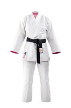 Judopak Nihon Meiyo Lady Gi | Wit / Roze | OP=OP (Maat: 175), Verzenden, Nieuw, Judo, Vechtsportpak