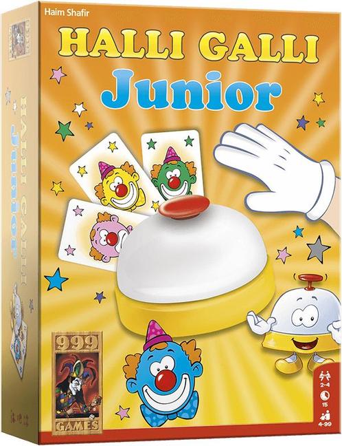 Halli Galli Junior | 999 Games - Kinderspellen, Hobby en Vrije tijd, Gezelschapsspellen | Bordspellen, Nieuw, Verzenden