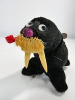 Occupied Japan - - Novelty Faux Fur Clockwork Walrus Toy,