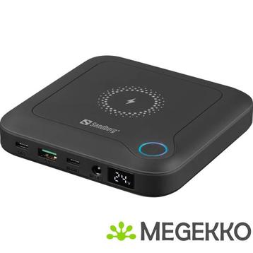 Sandberg 420-57 powerbank 24000 mAh Draadloos opladen Zwart beschikbaar voor biedingen