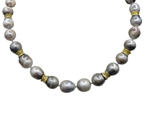 Halsketting - 18 karaat Geel goud Parel - Australische, Sieraden, Tassen en Uiterlijk, Kettingen