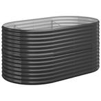 Stalen Plantenbak Antraciet - Tweedekansje! OP=OP, Tuin en Terras, Bloembakken en Plantenbakken, 100 cm of meer, Nieuw, Ophalen of Verzenden