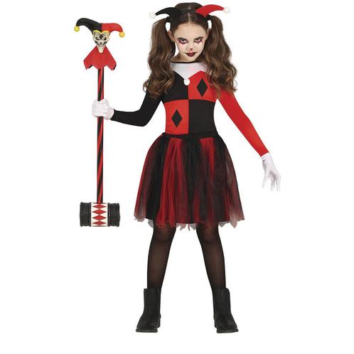 Harlekijn Halloween Kostuum Meisje, Hobby en Vrije tijd, Feestartikelen, Nieuw, Verzenden