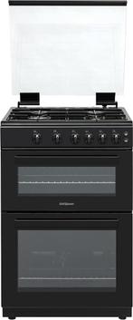 STATESMAN GDL60B Fornuis  - 60 cm Gas Double Oven  - Zwart, Ophalen of Verzenden, Nieuw