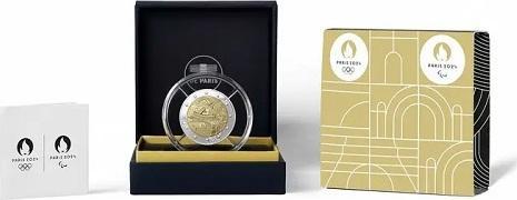 Frankreich 2 Euro 2024 Olympiade Paris Pp Fackel reverse..., Postzegels en Munten, Munten | Europa | Euromunten, Verzenden