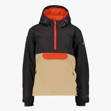 Mountain Peak kinder anorak ski-jas zwart beige maat 134/140 beschikbaar voor biedingen