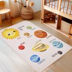 Kindervloerkleed | Play | Planeten | Beige | 100x150 cm, Huis en Inrichting, Verzenden, Nieuw