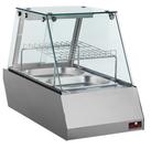 Warmhoudvitrine | Gehard glas | 45x77,5x61(h)cm CaterChef, Verzenden, Nieuw in verpakking