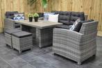 Minnesota Loungeset 3 Zitsbank 2 Lounge Tuinstoelen Hoge Taf, Tuin en Terras, Tuinsets en Loungesets, Ophalen of Verzenden, Zo goed als nieuw