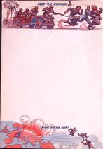 KEEP EM RUNNING - A4 briefpapier (lijst optie), Verzamelen, Verzenden