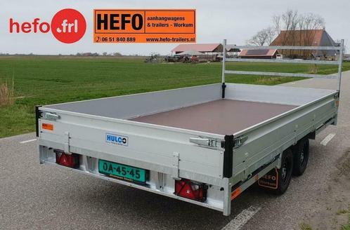 NIEUWJAARS - AKTIE op HULCO MEDAX plateauwagens 2/ 3 assers, Auto diversen, Aanhangers en Bagagewagens, Nieuw