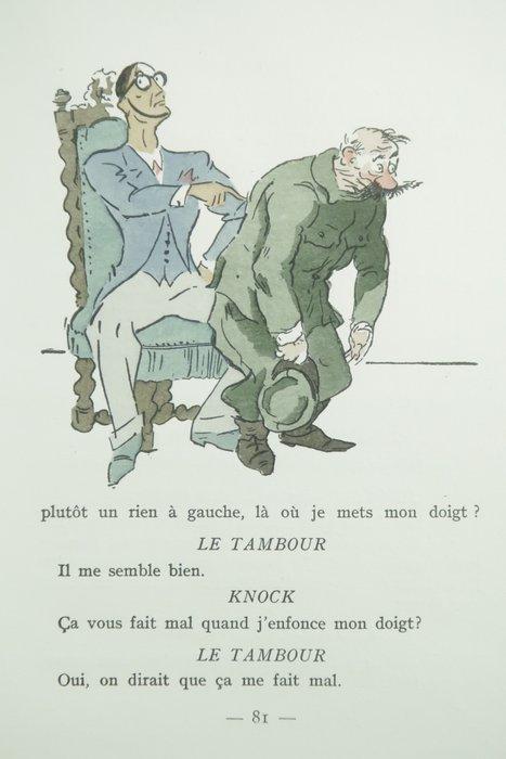 Jules Romains ; Louis Jouvet / Jacques Touchet - Knock ou le, Antiek en Kunst, Antiek | Boeken en Bijbels