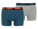 Puma - Basic Boxer 2P - Ondergoed Heren - XL, Nieuw