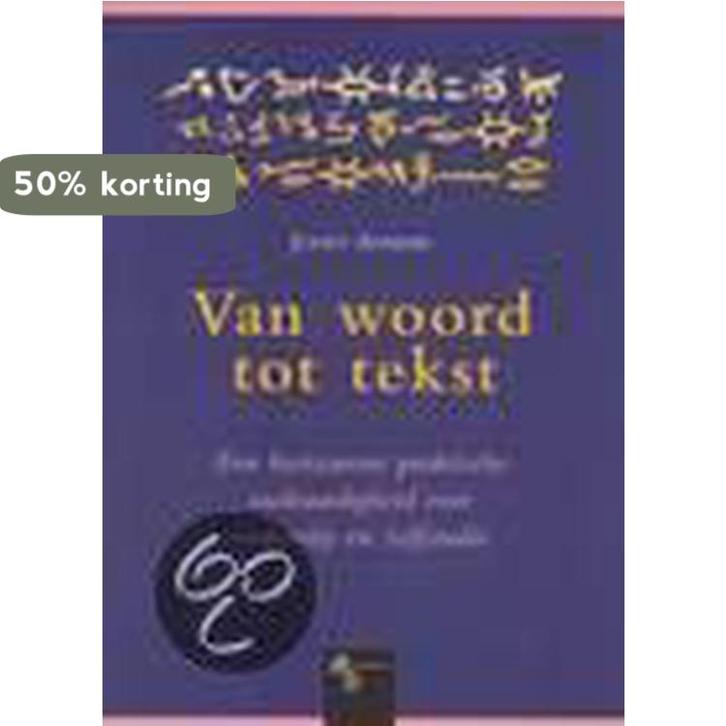 Van woord tot tekst 9789055743773 J. Ansems, Boeken, Overige Boeken, Gelezen, Verzenden