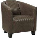 Leren fauteuil Press Special - Vintage Elephant, Nieuw, Ophalen of Verzenden, Eigentijds, Klassiek, Retro, Romantisch, Vintage