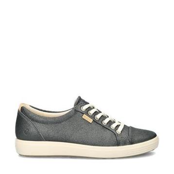 Ecco Soft 7 W lage sneakers voor dames in het Grijs beschikbaar voor biedingen