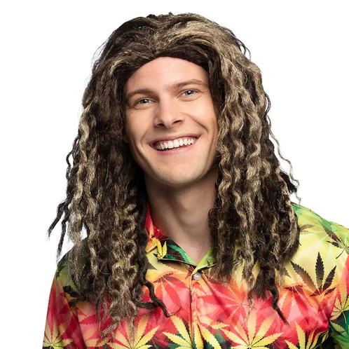 Bruine Pruik Rasta, Hobby en Vrije tijd, Feestartikelen, Nieuw, Verzenden