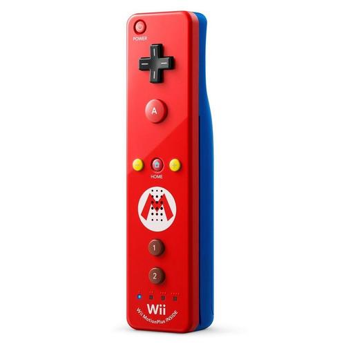 Wii remote controller motion plus Mario origineel, Spelcomputers en Games, Spelcomputers | Nintendo Consoles | Accessoires, Verzenden
