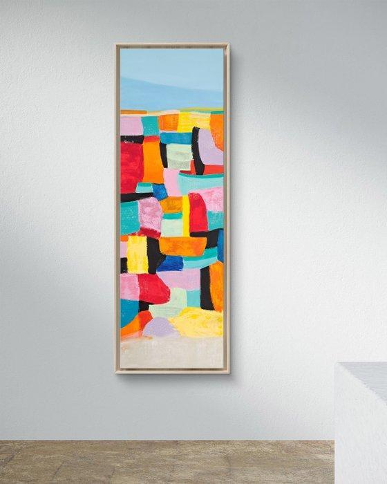 Gaby Acevedo - Lucis fragmenta n°13 (XL), Antiek en Kunst, Kunst | Schilderijen | Modern