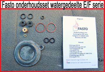 Fasto onderhoud set Membraan watergedeelte E/F serie 00703S