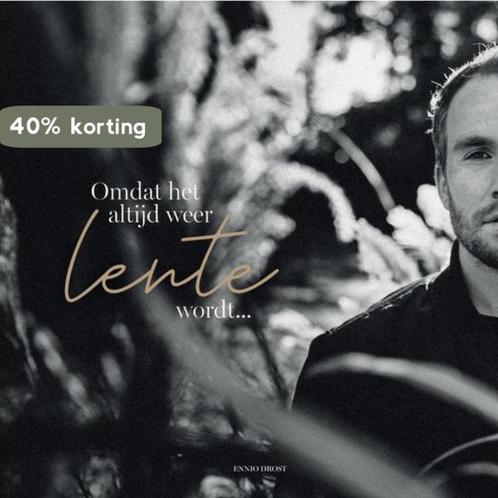 Omdat het altijd weer lente wordt 9789402146592 Ennio Drost, Boeken, Godsdienst en Theologie, Zo goed als nieuw, Verzenden