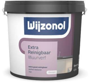 Wijzonol Muurverf Extra Reinigbaar 1 liter, Doe-het-zelf en Verbouw, Verf, Beits en Lak, Nieuw, Ophalen of Verzenden
