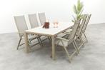 Hartman Roma/Kings verstelbare tuinset voor 6 personen, Tuin en Terras, Verzenden, Nieuw, Overige materialen, Tuinset