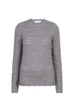 -30% Lofty Manner  Lofty Manner Sweater marla melee  maat XL, Verzenden, Nieuw, Grijs