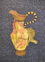 Tessuto Limited edition! XXL Vazen Paradijs met, Antiek en Kunst