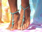 Barefoot sandals Feliz blauw, Sieraden, Tassen en Uiterlijk, Enkelbandjes en Enkelkettinkjes, Nieuw, Verzenden