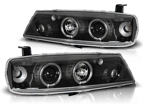 Koplampen Opel Calibra Angel Eyes zwart, Auto-onderdelen, Overige Auto-onderdelen, Ophalen of Verzenden