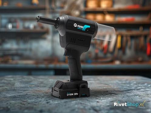 popnageltang Q-Tool R64XL TIJDELIJK 2e ACCU  GRATIS!, Doe-het-zelf en Verbouw, Gereedschap | Handgereedschap, Nieuw, Ophalen of Verzenden