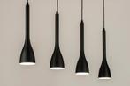 Rietveld Hanglampen - Zwart - Metaal, Verzenden, Nieuw